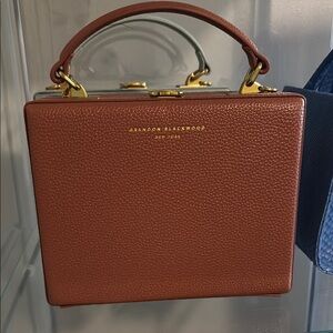 Brandon Blackwood Brown Box Bag